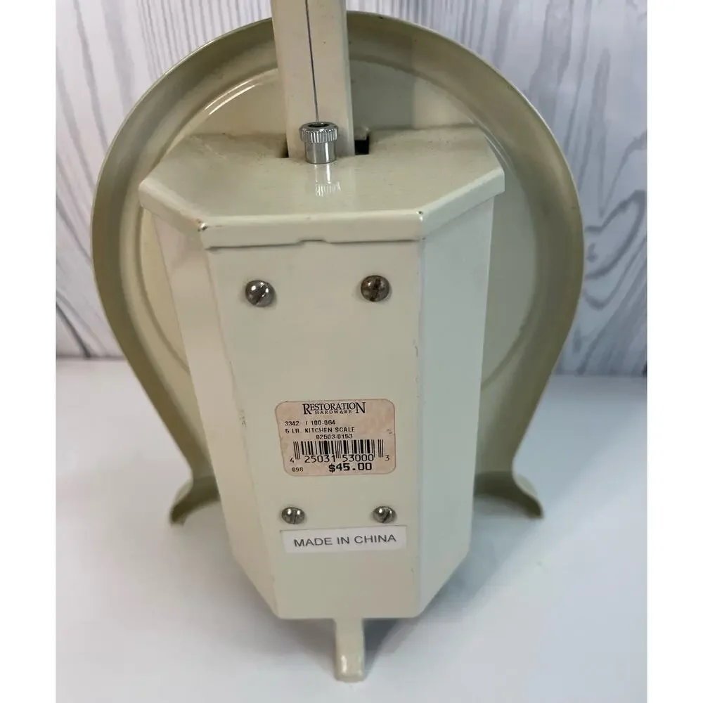 Farmhouse Dulton Mechanical Scales 5 Lb Capacity 1 Oz Sensitivity Rest Hardware